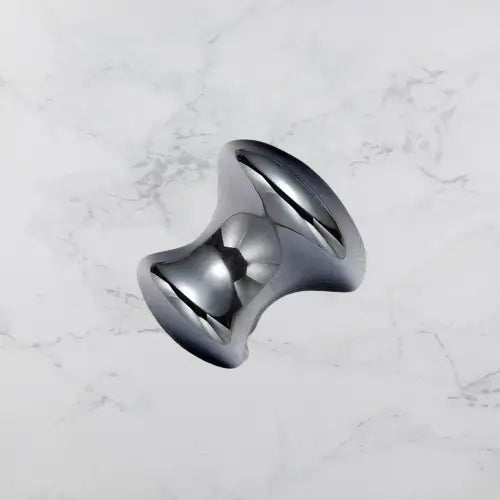 mushroom head on a marble surface