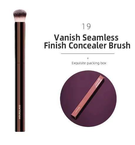 Vanish Seamless Finish Concealer Brush with packaging on a white background